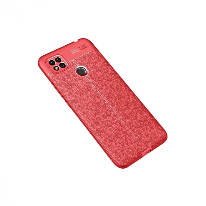 Xiaomi Redmi 9c Kılıf Auto Focus Kapak - Kırmızı