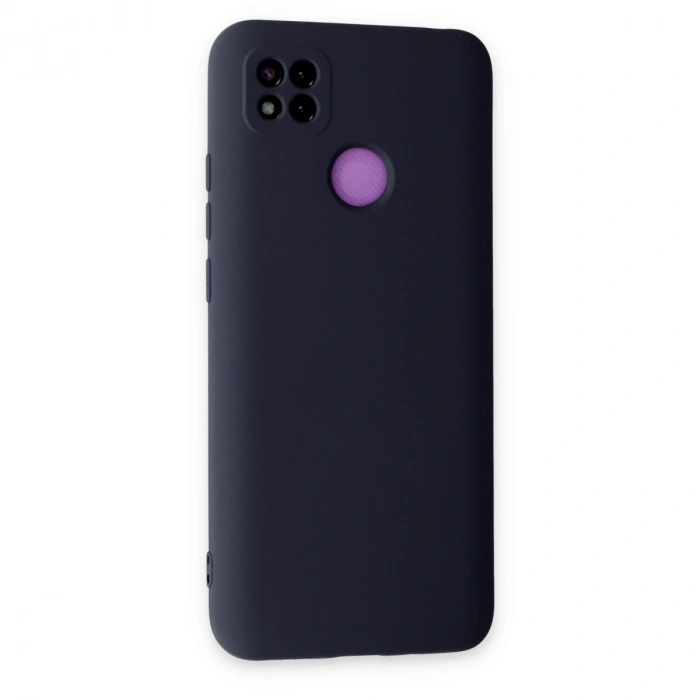 Xiaomi Redmi 9c Kılıf Nano İçi Kadife Silikon - Lacivert