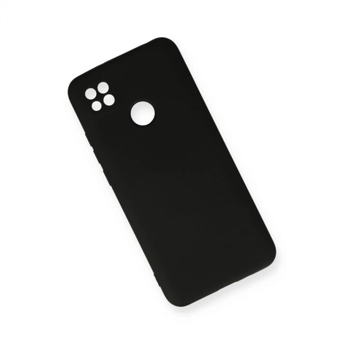 Xiaomi Redmi 9c Kılıf Nano İçi Kadife Silikon - Siyah