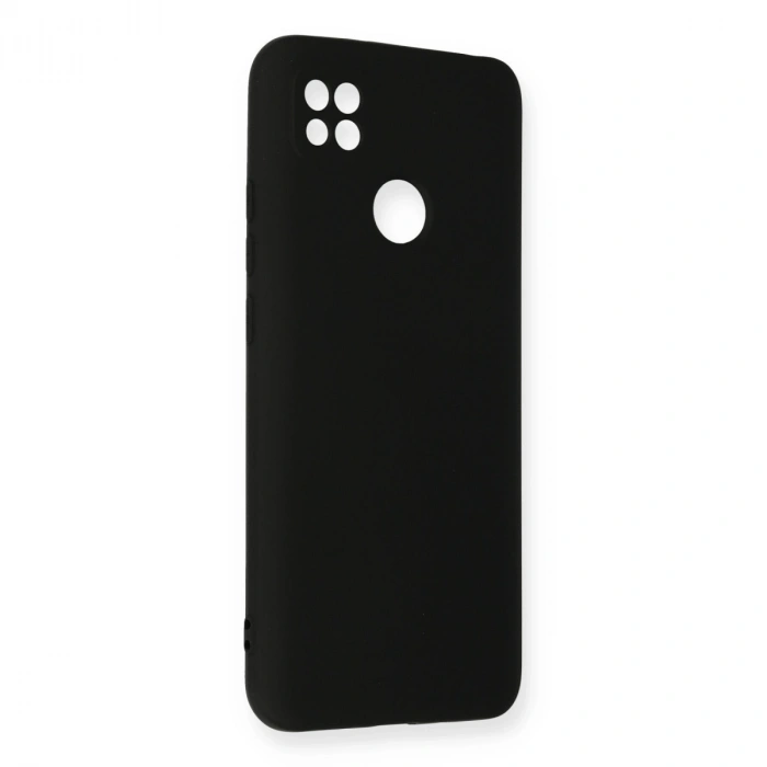 Xiaomi Redmi 9c Kılıf Nano İçi Kadife Silikon - Siyah