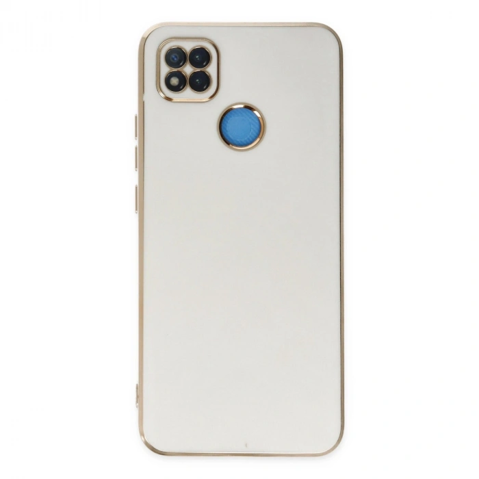 Xiaomi Redmi 9c Kılıf Volet Silikon - Beyaz