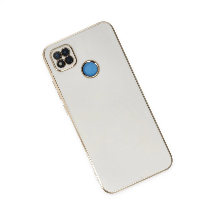 Xiaomi Redmi 9c Kılıf Volet Silikon - Beyaz