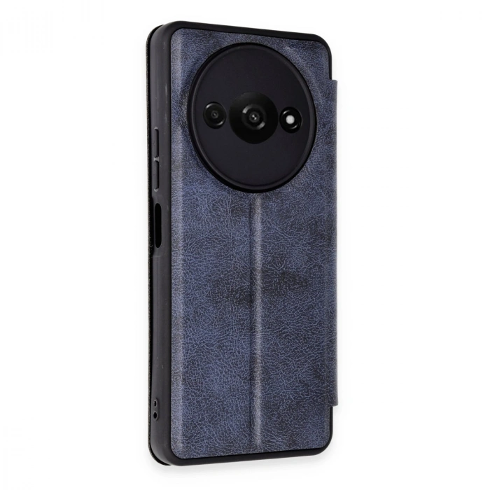 Xiaomi Redmi A3 4g Kılıf Flip Cover - Lacivert