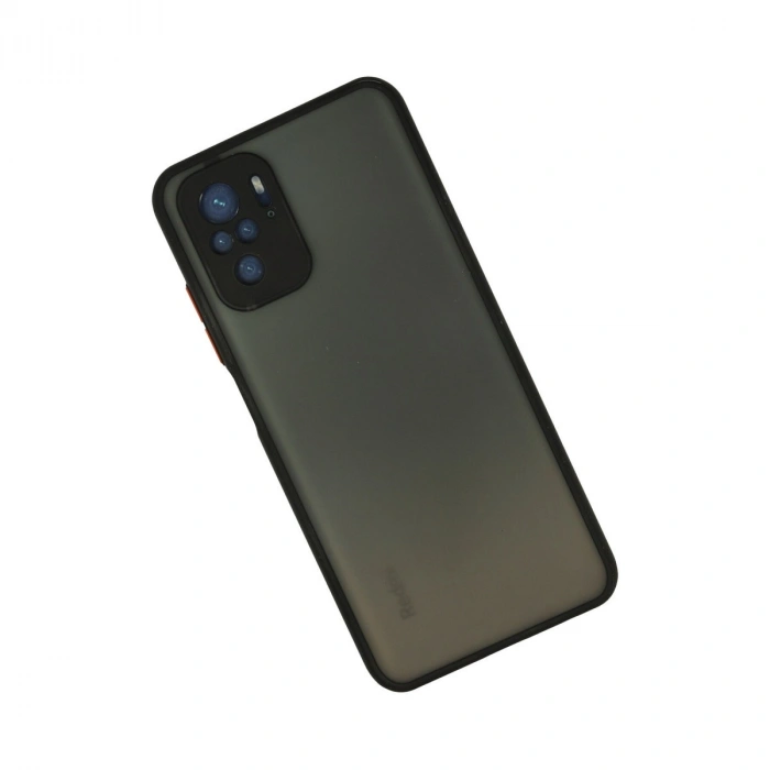 Xiaomi Redmi Note 10 Kılıf Montreal Silikon Kapak - Siyah