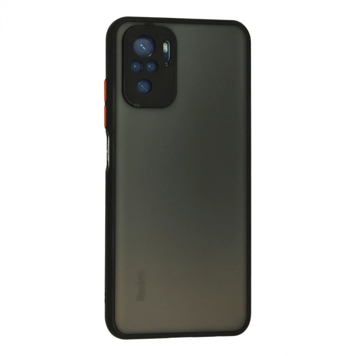 Xiaomi Redmi Note 10 Kılıf Montreal Silikon Kapak - Siyah