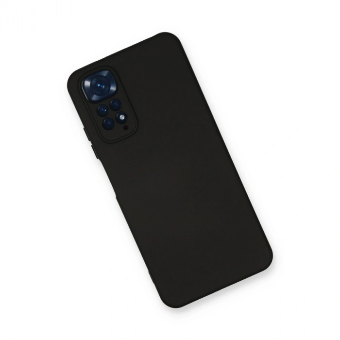 Xiaomi Redmi Note 11 Kılıf Nano İçi Kadife Silikon - Siyah