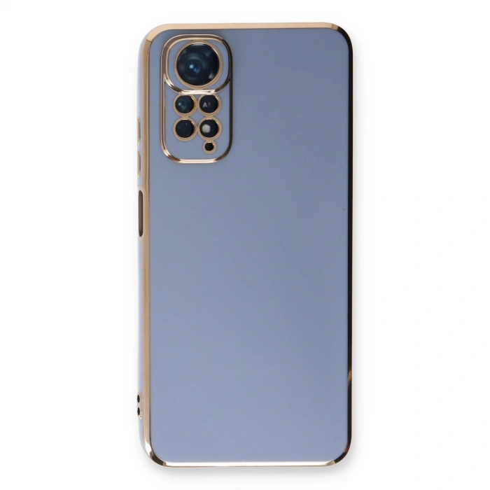 Xiaomi Redmi Note 11 Kılıf Volet Silikon - Mavi