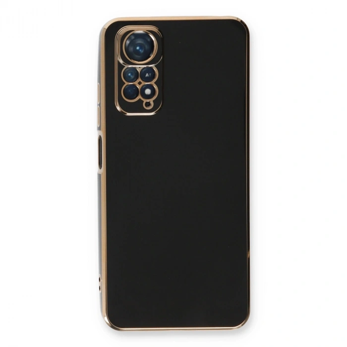 Xiaomi Redmi Note 11 Kılıf Volet Silikon - Siyah