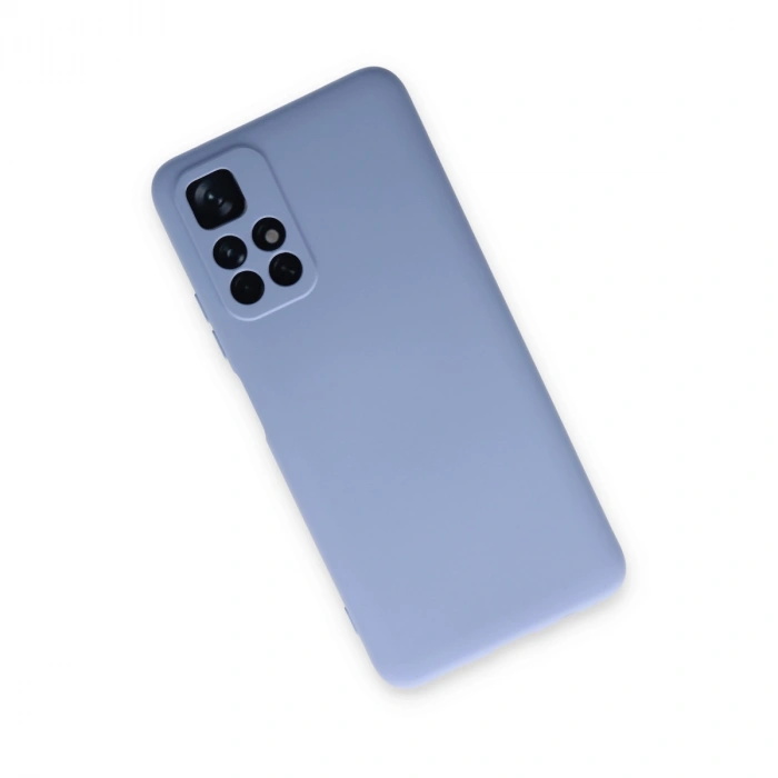 Xiaomi Redmi Note 11t Kılıf Nano İçi Kadife Silikon - Lila
