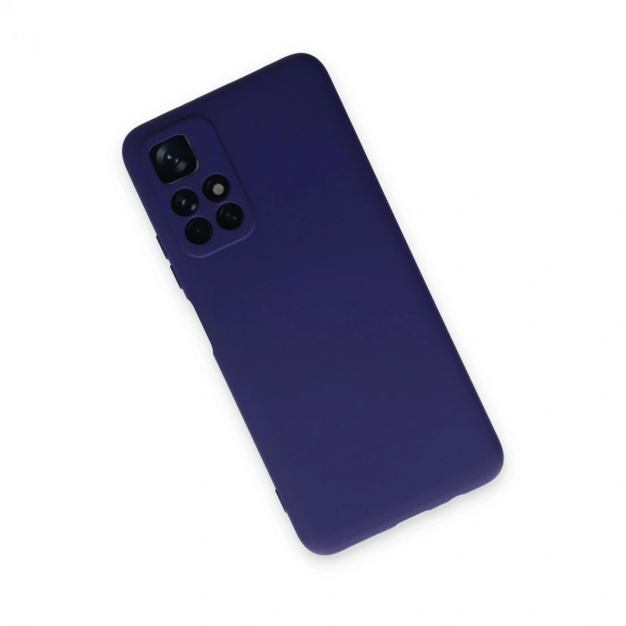 Xiaomi Redmi Note 11t Kılıf Nano İçi Kadife Silikon - Mor