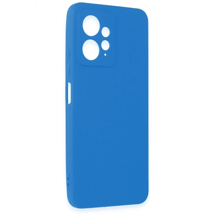 Xiaomi Redmi Note 12 4g Kılıf First Silikon - Mavi