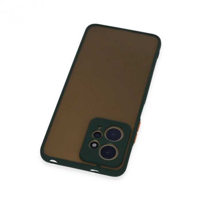 Xiaomi Redmi Note 12 4g Kılıf Montreal Silikon Kapak - Yeşil