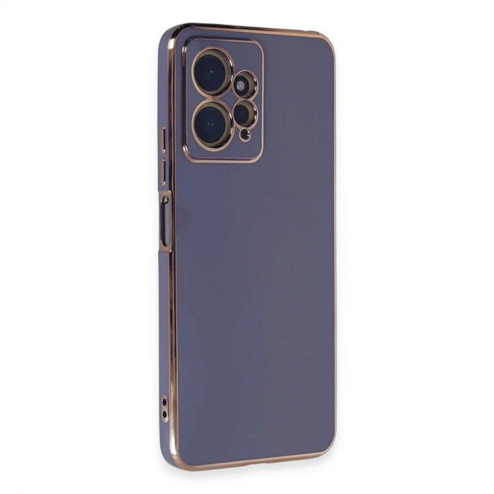 Xiaomi Redmi Note 12 4g Kılıf Volet Silikon - Mavi