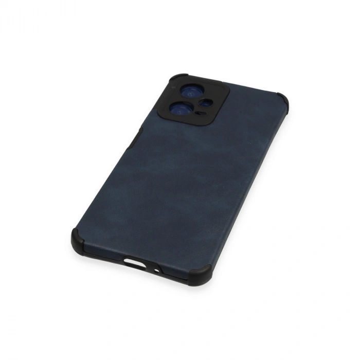 Xiaomi Redmi Note 12 5g Kılıf Loop Deri Silikon - Lacivert
