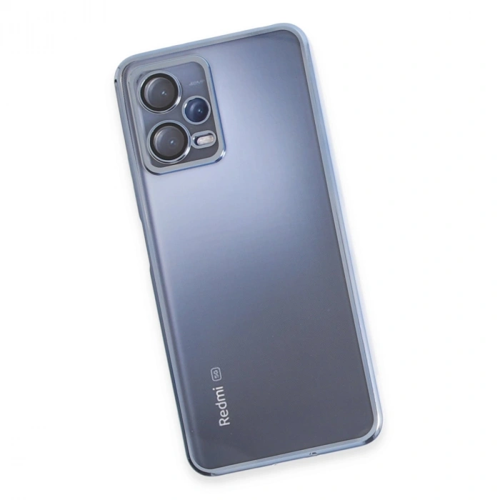 Xiaomi Redmi Note 12 5g Kılıf Razer Lensli Silikon - Açık Mavi