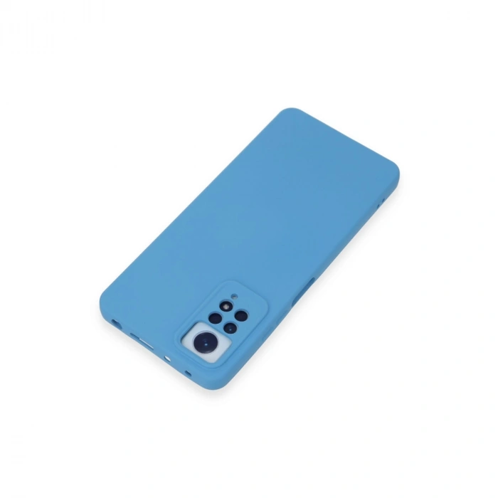 Xiaomi Redmi Note 12 Pro 4g Kılıf Nano İçi Kadife Silikon - Mavi