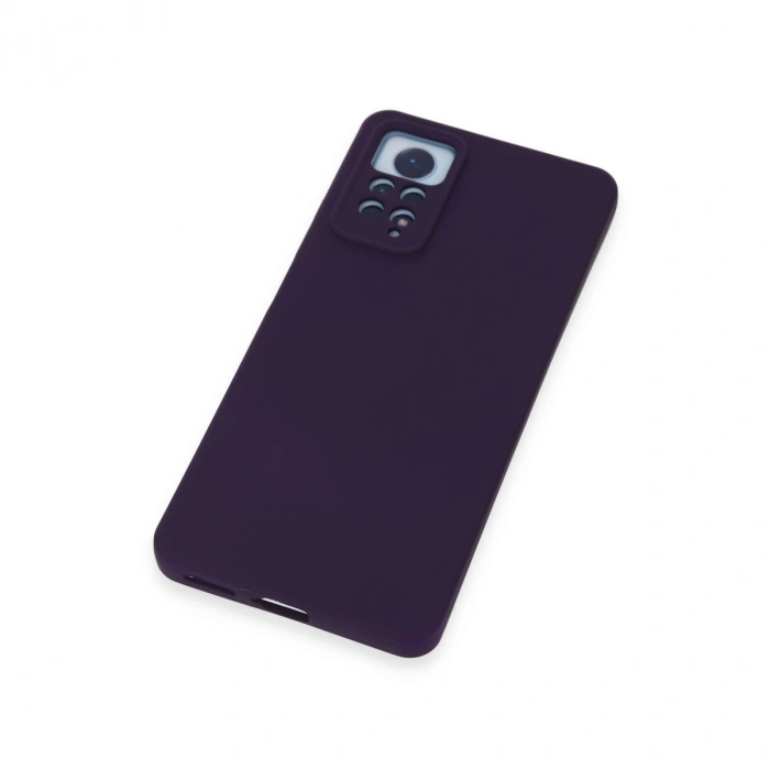 Xiaomi Redmi Note 12 Pro 4g Kılıf Nano İçi Kadife Silikon - Mor