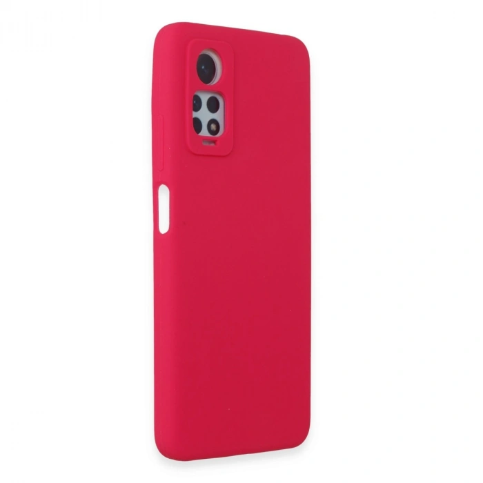 Xiaomi Redmi Note 12 Pro 4g Kılıf Nano İçi Kadife Silikon - Pembe