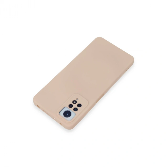Xiaomi Redmi Note 12 Pro 4g Kılıf Nano İçi Kadife Silikon - Pudra