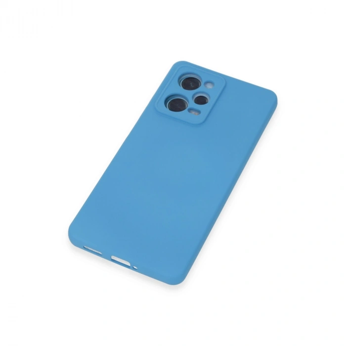Xiaomi Redmi Note 12 Pro 5g Kılıf Nano İçi Kadife Silikon - Mavi