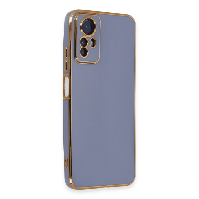 Xiaomi Redmi Note 12s Kılıf Volet Silikon - Mavi