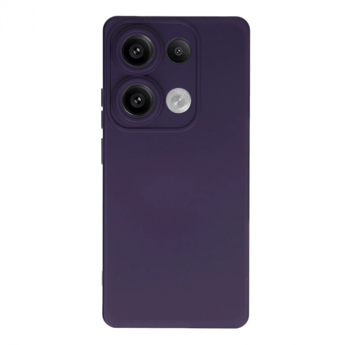 Xiaomi Redmi Note 13 4g Kılıf Nano İçi Kadife Silikon - Mor