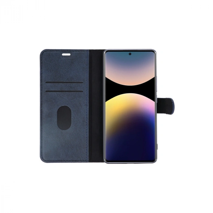 Xiaomi Redmi Note 14 Pro 4g Kılıf Trend S Plus Kapaklı Kılıf - Taba