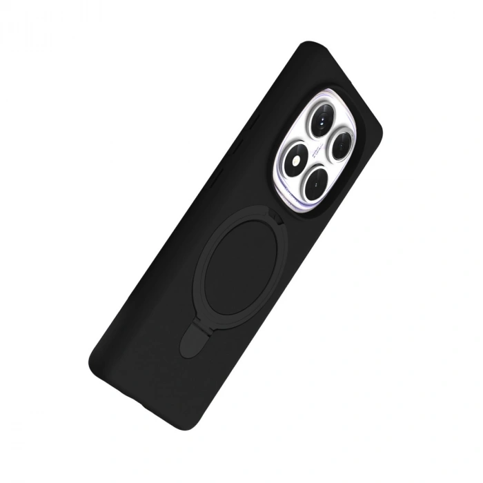 Xiaomi Redmi Note 14 Pro 4g Regal Magsafe Standlı Kapak - Siyah