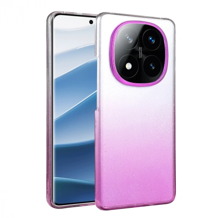 Xiaomi Redmi Note 14 Pro 5g Glossy Kapak - Mor