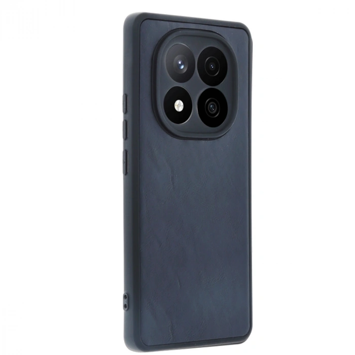 Xiaomi Redmi Note 14 Pro 5g Kılıf Aras Deri Kapak - Lacivert