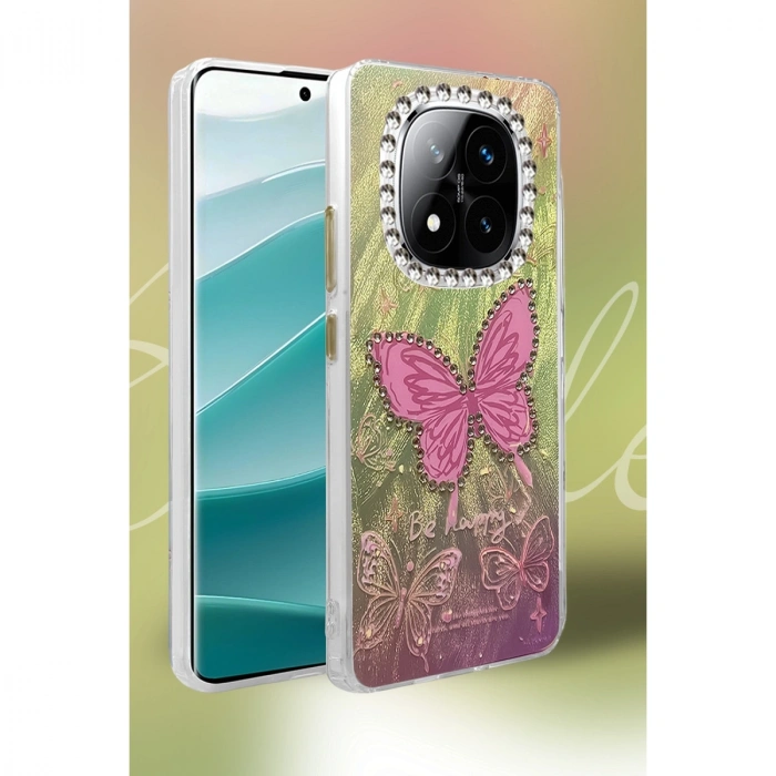 Xiaomi Redmi Note 14 Pro 5g Kılıf Blade Aynalı Desenli Kapak - Desen 7