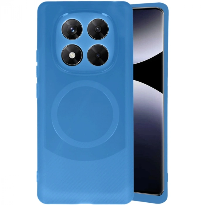 Xiaomi Redmi Note 14 Pro 5g Kılıf Maya Karbon Kapak - Lacivert