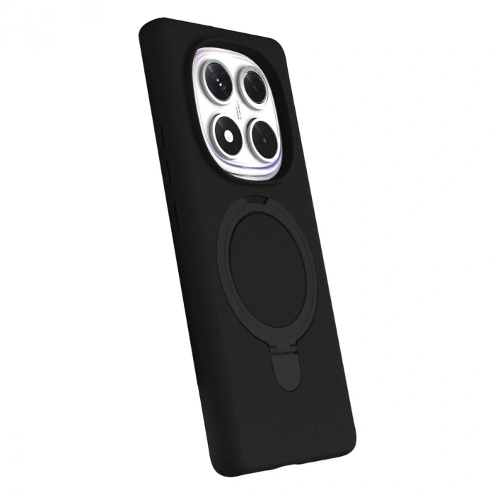 Xiaomi Redmi Note 14 Pro 5g Regal Magsafe Standlı Kapak - Siyah
