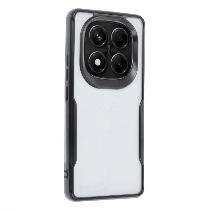 Xiaomi Redmi Note 14 Pro Plus Kılıf Boyi Silikon Kapak - Siyah