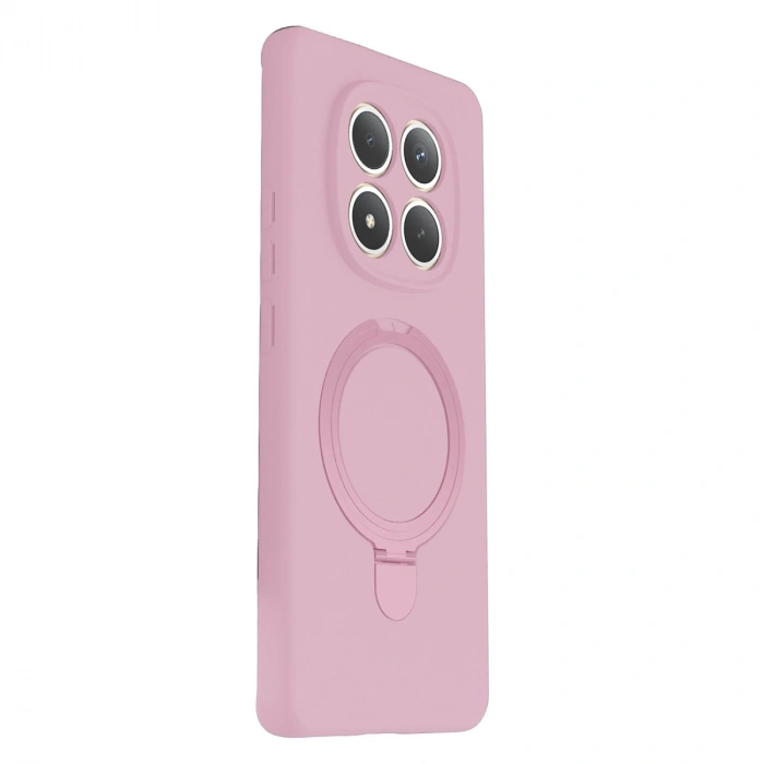 Xiaomi Redmi Note 15 4g Regal Magsafe Standlı Kapak - Açık Pembe