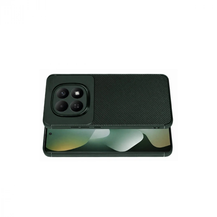 Xiaomi Redmi Note 15 Pro 4g Auto Focus Karbon Kapak - Koyu Yeşil