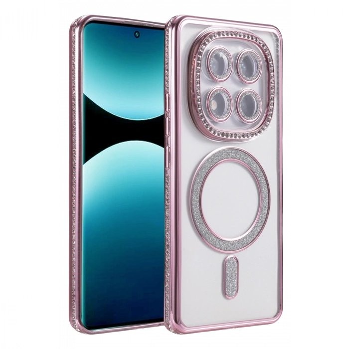 Xiaomi Redmi Note 15 Pro 4g Joke Simli Magneticsafe Kılıf - Pembe