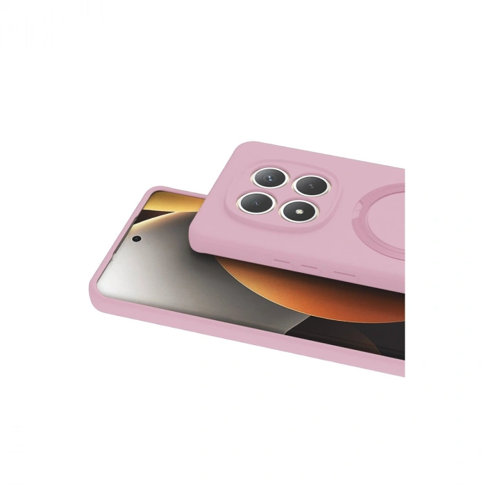 Xiaomi Redmi Note 15 Pro 4g Regal Magsafe Standlı Kapak - Açık Pembe