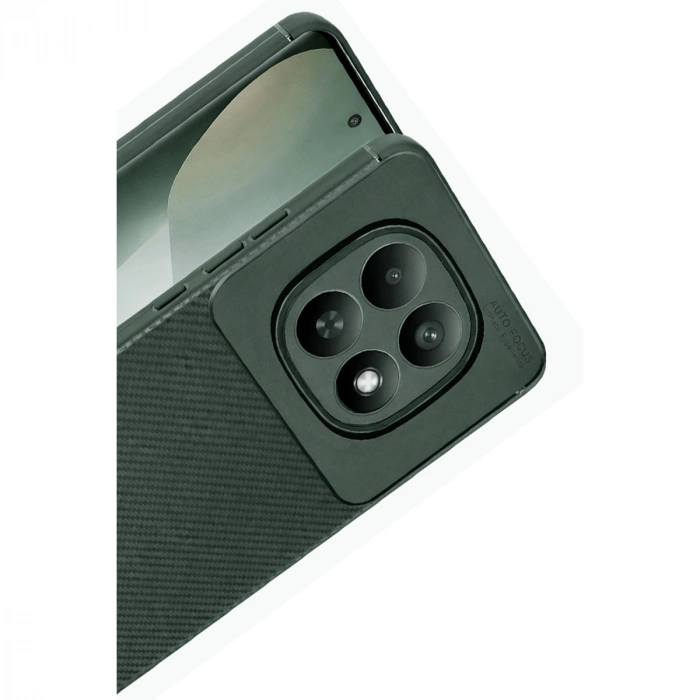 Xiaomi Redmi Note 15 Pro Plus 5g Auto Focus Karbon Kapak - Koyu Yeşil