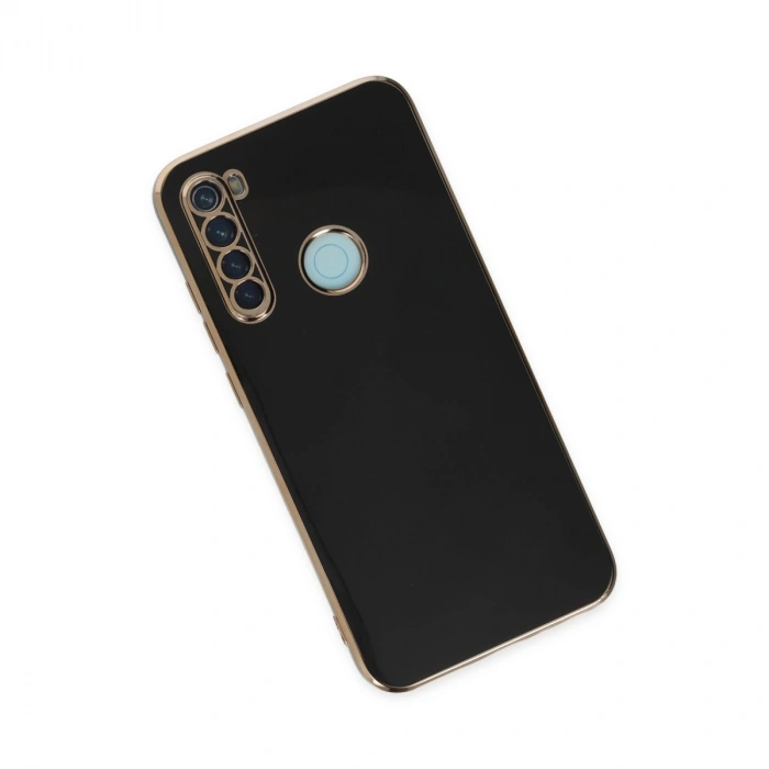 Xiaomi Redmi Note 8 Kılıf Volet Silikon - Siyah