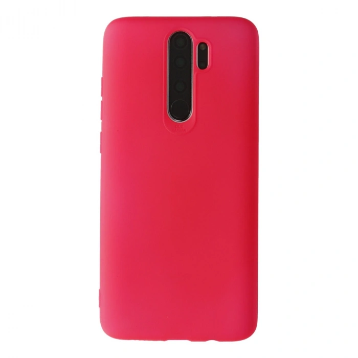 Xiaomi Redmi Note 8 Pro Kılıf First Silikon - Pembe