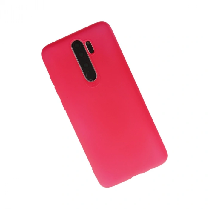 Xiaomi Redmi Note 8 Pro Kılıf First Silikon - Pembe