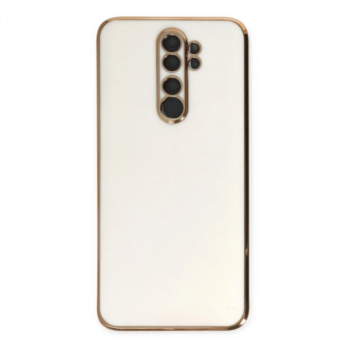 Xiaomi Redmi Note 8 Pro Kılıf Volet Silikon - Beyaz
