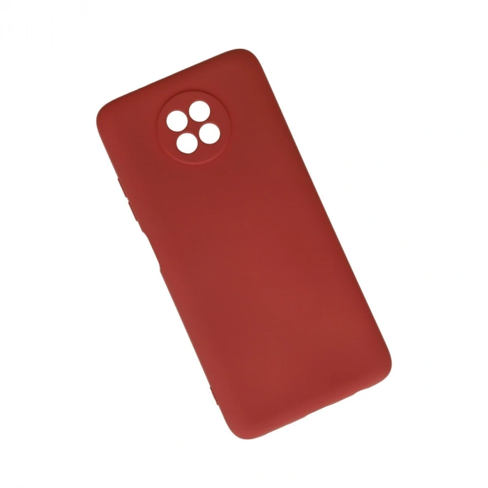 Xiaomi Redmi Note 9 5g Kılıf Nano İçi Kadife Silikon - Kiremit