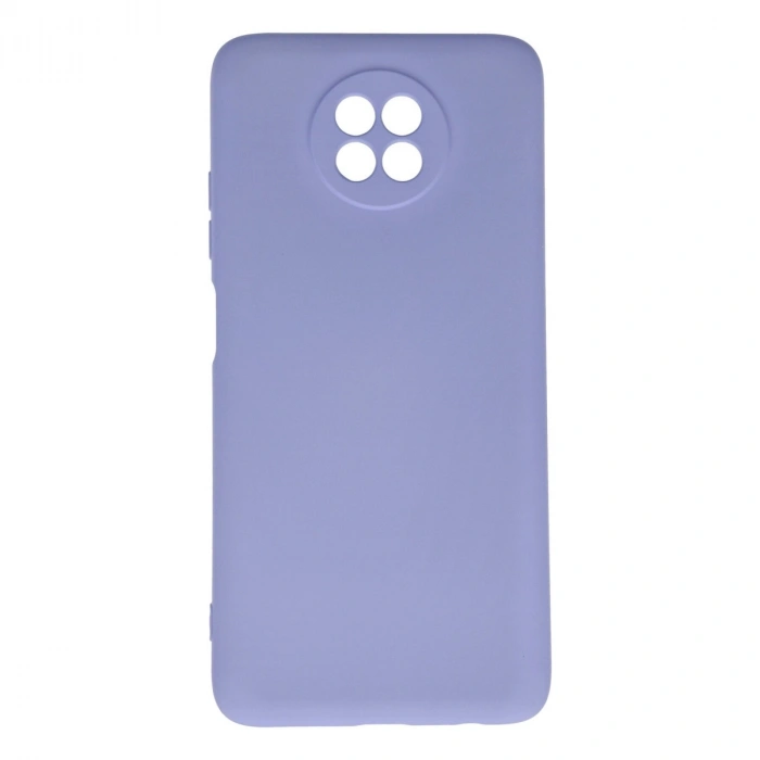 Xiaomi Redmi Note 9 5g Kılıf Nano İçi Kadife Silikon - Lila