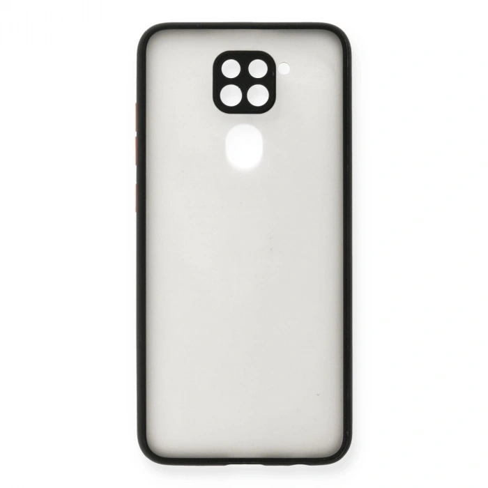 Xiaomi Redmi Note 9 Kılıf Montreal Silikon Kapak - Siyah