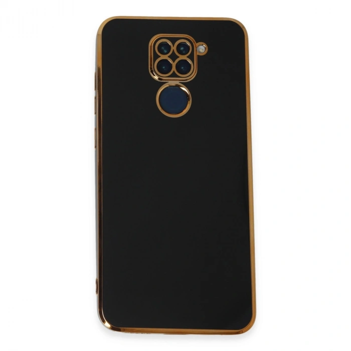 Xiaomi Redmi Note 9 Kılıf Volet Silikon - Siyah