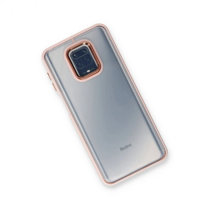 Xiaomi Redmi Note 9 Pro Kılıf Dora Kapak - Pudra