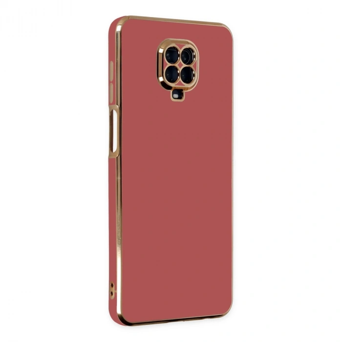 Xiaomi Redmi Note 9 Pro Kılıf Volet Silikon - Kırmızı