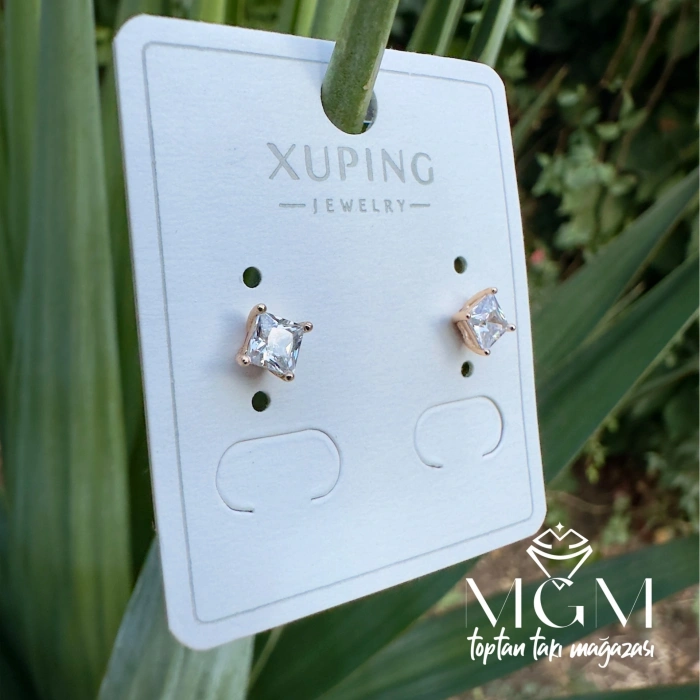 Xuping Taşlı Küpe